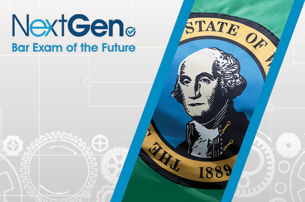 NextGen logo and State of Washington flag